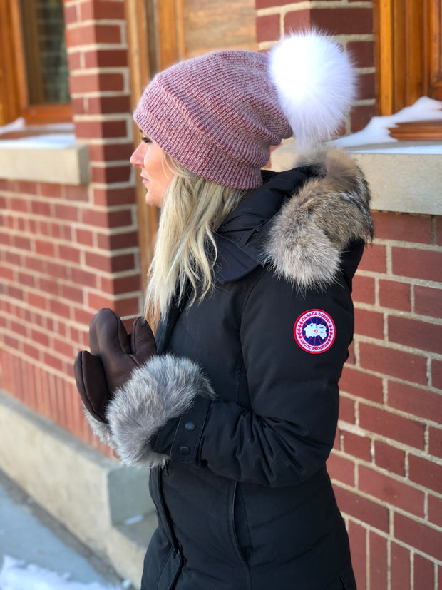 Canada goose sales down pom toque