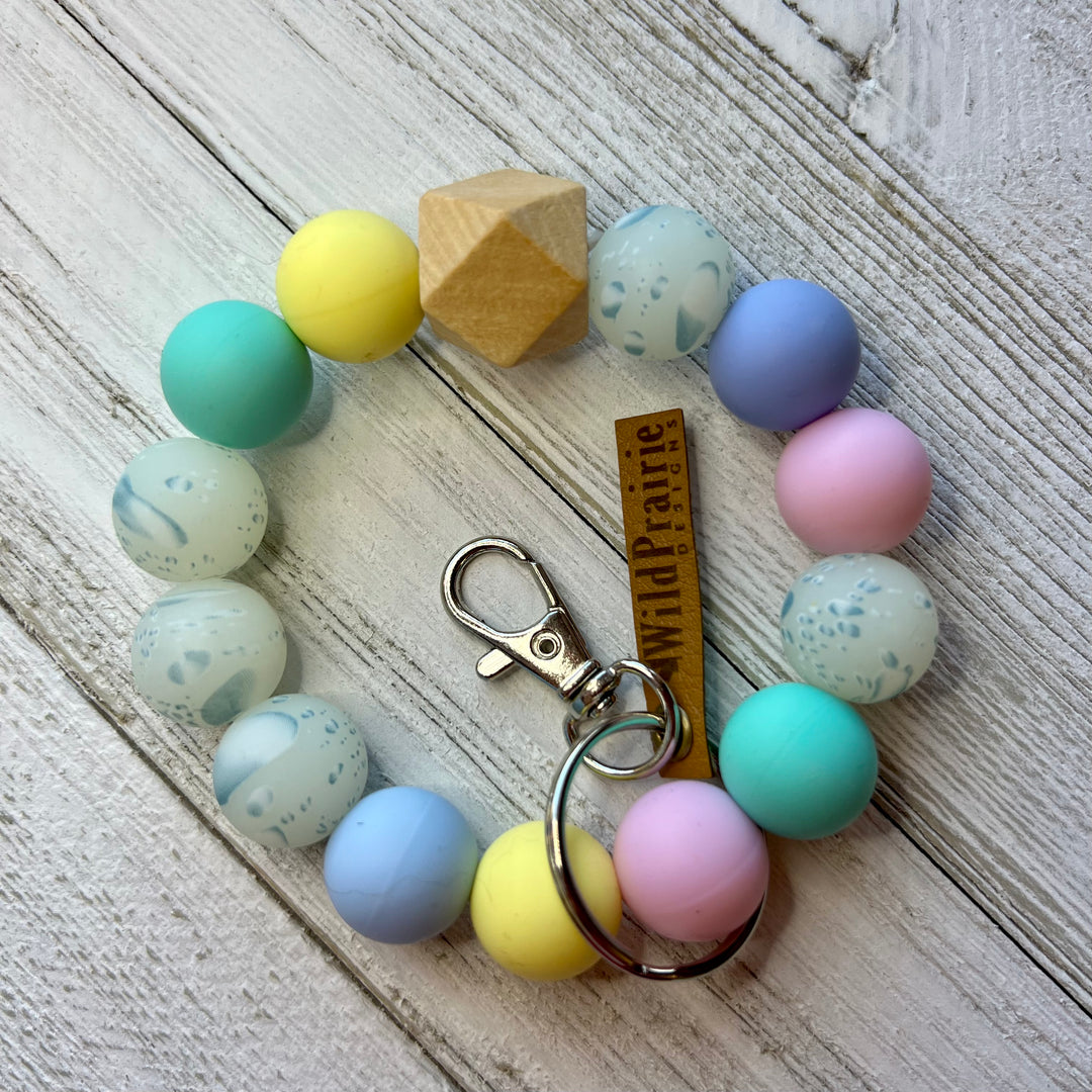 Silicone bead keyrings discount