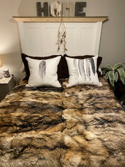 Coyote Fur Blanket