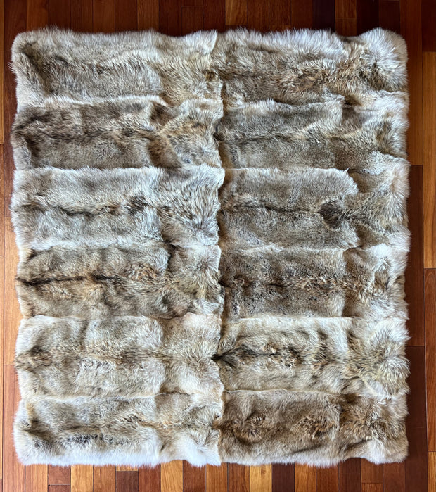 Coyote Fur Blanket