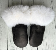 LIMITED EDITION Mitts- shadow fox fur