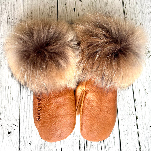 LIMITED EDITION Mitts- Finn Raccoon fur *3 colours*